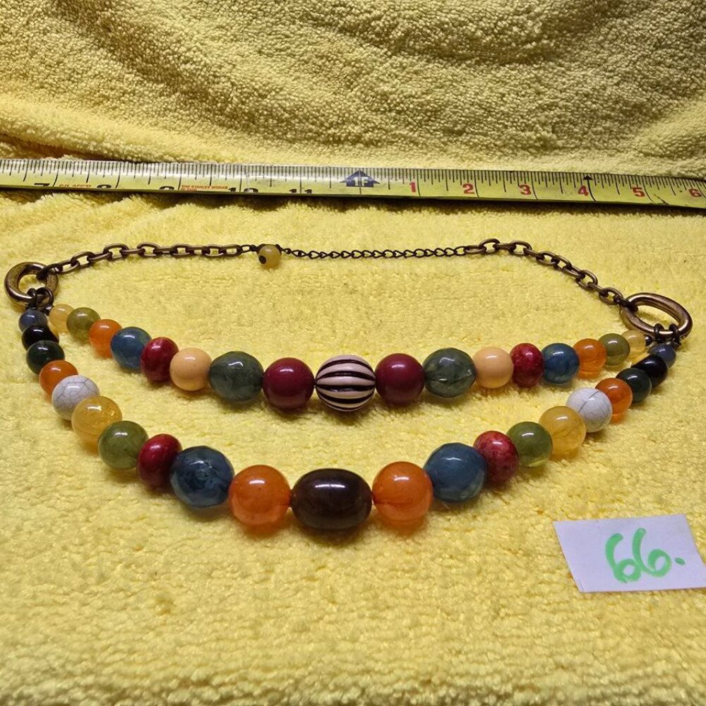 50s Vintage Acrylic Bead [66]